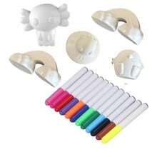 Juguete Esponjosos Squishy Lavables Suaves y Adorables Antiestrés - Blanco - Ver 3