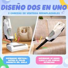 SANCO Aspiradora de Juguete - Juego de Juguete de Limpieza para niños con 2 boquillas Sonido y accion de estallido de Bola Juguetes de Limpieza para niñosConveniente y duradero,Los favoritos de los niños - Multicolor - Ver 3