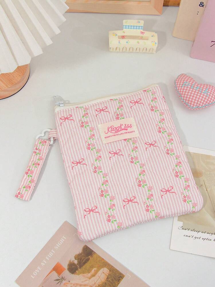 1件装花卉印花绗缝可爱6/6.8/7英寸电子阅读器保护套收纳袋，适用于Kindle、女士配件、MP3/MP4/MP5等，可收纳MP3/MP4/MP5等设备，SA569P，适用于Kindle Paperwhite 2024 1/2/3/4/5/6英寸电子书阅读器，6-7英寸电子阅读器保护套，适用于Kindle/Boox/Kobo等设备，学生数码保护袋，日常学习用品，收纳整理袋，旅行必备 - 彩色 - 查看 13