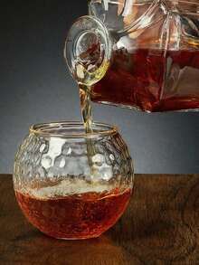 1pc 25.36 Oz/12.68 Oz Transparent High Heel Shaped Whiskey Decanter With Lid, High Borosilicate Glass Liquor Bottle, Handmade Elegant Glass Decanter For Wine, Spirits, Bourbon, Tequila, Vodka, Brandy, Father's Day Gift, Home Bar Decor - Multicolor - View 9