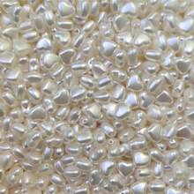 Bead Spacers 100/200 Pcs Shell, Star, Teardrop, Flower And Other Shapes Pearly Jewelry Crafts - Corazón - aprox. 9 mm - Ver 3