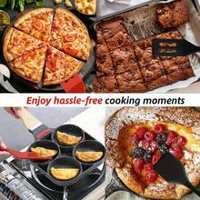 Mini Silicone Spatula Set Flexible Non Stick Serve Turner Heat Resistant Cooking Spatula For Flip Eggs Crepe Steak Pizza Kitchen Utensil - Multicolor - View 4