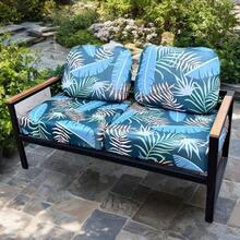Christmas Deciration Sofa Cushion Cover Sofa Seat Cover 2D Flat Tropical Pattern Stretch Sofa Slipcover Machine Washable Elastic Fit For Outdoor Patio Furniture Adds Vibrant Style To Your Deck Or Terrace Fits Most Furniture Protectors (Modern Style) - 彩色 - 查看 1