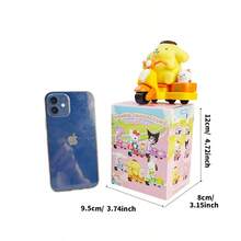 Miniso Sanrio Characters Joy Ride Scooter Series Play & Fun Blind Box,Character Riding Scooter Design, Plastic Material, Movable Detail Design, Desktop Decoration/ Toy Collection(1 PC Random Delivery) - Multicolor - View 8