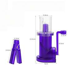 1件装创意编织机便携式手工手链编织工具，装饰编织线轴编织装置，圣诞节DIY礼物，可用于制作帽子、手套、围巾 - 彩色 - 查看 15