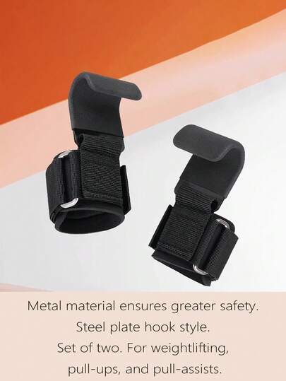 Fitness Squat Deadlift Pull-Up Wrist Hook Horizontal Bar Workout Equipment, Used For Strength Training, Not For Grip Strength