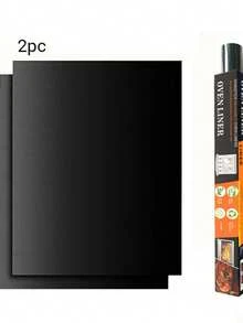 2pcs Oven Liners, High Temperature Resistant Fiberglass Non-Stick Baking Mats, Microwave & Oven , Easy To Clean Oil-Proof Material, Suitable For Kitchen Baking, Grilling And Cooking. Available Sizes: 33*40cm, 40*50cm, 40*60cm. An Ideal Kitchen Gift For Christmas, Valentine's Day, Mother's Day, Father's Day For Parents, Relatives And Friends, Also A Great Choice For Home Cooking. - Multicolor - View 10