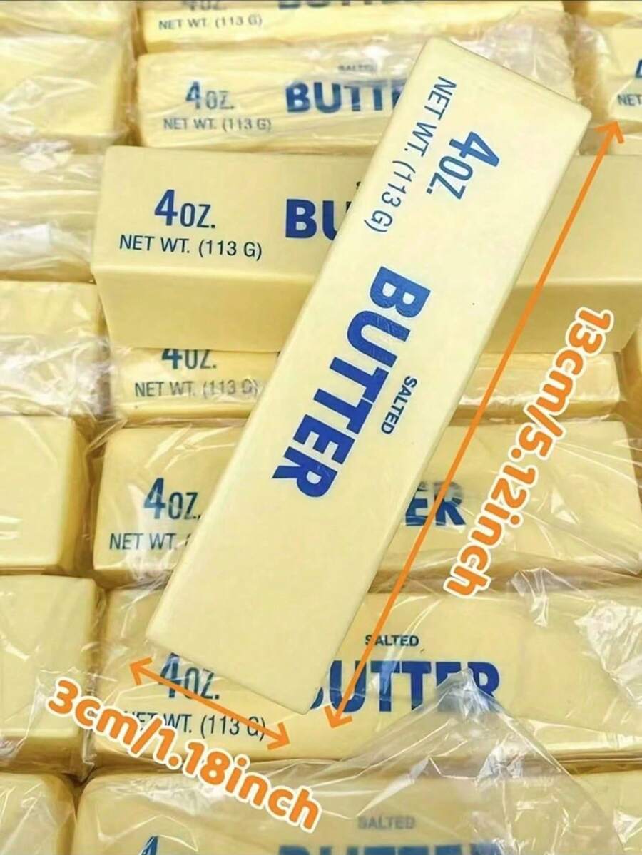 4/2/1pc Needohe Ultra-Soft Slow-Rising Butter Bar Stress Reliever - Fun And Squishy Fidget Toy For Students, New Needohe Ice Cubes Mochi Stress Relief Toy,Squishy Adult Stress Relieving-Nedo Squishy Toys,Noodoh Squishies,Needo Squeeze Ice Cubes