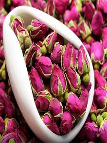 200克/300克装天然优质红玫瑰花蕾，永生干花装饰，非常适合室内家居和卧室装饰摆件、DIY肥皂制作、蜡烛干花香氛搭配、手工艺品制作、婚礼装饰、节日派对装饰、花卉植物等。 - 平陰玫瑰花(1件) - 查看 5