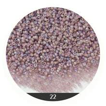 2mm Matte Japanese Round Rocailles Glass Seed Beads 12/0 Approximately 800pcs,Pony Beads Bulk For Jewelry Making,Mini Spacer Beads Loose Beads Craft Small Glass Seed Beads For DIY Bracelet Wrist - 2mm-800pcs - View 17