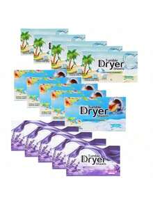 大容量烘干纸 天然衣物柔顺剂 | 薰衣草椰子香型（植物萃取） | 适用于宠物衣物，温和呵护各种面料 | 减少褶皱、静电，令衣物清新怡人 | 适用于家庭洗衣、宠物衣物及日常穿着 | 持久留香，是家庭和宠物主人的理想之选 - 彩色 - 查看 1