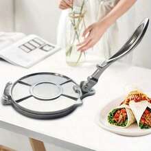 Dough Press Metal Dies Steel Flour Tortilla Press Dumpling Dough Tortillas Flour Bread Mold Sandwich Taco Press Tortilla Smasher Minced Meat Miss Aluminum Alloy - 6.5 Inch - 1PC - View 8