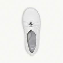 Bzees For LifeStride Niche Sneaker Women 5.5 Bright White Slip On Shoes ZOGG1658 - White - View 4
