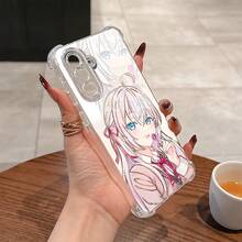 Funda de Teléfono de Chica Anime Linda Alya Adecuada para Varios Modelos de  Galaxy, con Cubierta Trasera Transparente, Suave y a Prueba de Golpes. - Mezcla de colores - Ver 6
