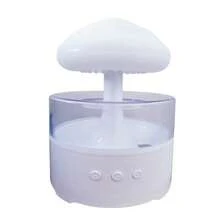 Rain Cloud Aroma Essential Oil Diffuser, Zen Master Diffuser, Rain Cloud Night Light, Mushroom Lamp Diffuser, Mini Humidifier, Desk Fountain, Bedside Sleep Relaxation, Water Drop Sound