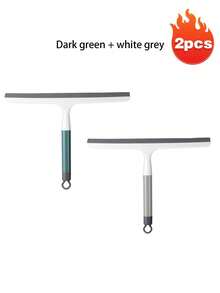 1pc Handheld Shower Squeegee, Glass Squeegee, Home Cleaning Squeegee, Window Squeegee, Water Scraper, Suitable For Shower Doors, Bathroom, Windows And Car Glass, Cleaning Supplies, Cleaning Tools - Multicolor - View 16
