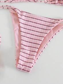 Bộ bikini hai mảnh in họa tiết ngẫu nhiên dành cho nữ năm 2026, trang phục mùa hè, thanh lịch, ngày lễ tình nhân, đi biển, kỳ nghỉ, thường ngày, độc đáo, bộ đồ mùa hè, bộ đồ nghỉ hè, mùa xuân, bộ đồ ngày lễ tình nhân dành cho nữ, lễ hội. - Nhiều màu - Xem 6