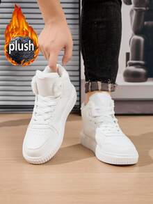 男女通用休闲户外雪地靴，高帮加厚保暖靴，轻便多功能系带款，适合户外活动