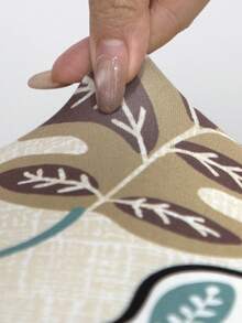 1 pieza Funda de cojín de asiento de sofá elástica y extraíble con estampado, adecuada para sala de estar, dormitorio, protección de sofá de oficina, decoración del hogar - Multicolor - Ver 9