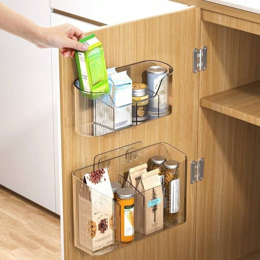 Caja de almacenamiento de pared - transparente - Ver 1
