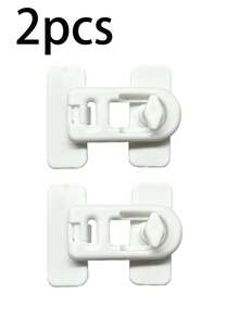 1/2pcs Child Safety Locks - Refrigerator Locks, Drawer Locks, Anti-Child Locks, Cabinet Door Locks, Child Safety Locks, Suitable For Refrigerator, Cabinet, Drawer And Cabinet Door - Multicolor - View 11