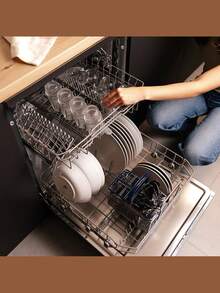 Cecotec Bolero Aguazero 6102 60cm Freestanding Dishwasher, Energy Efficiency Class E, 12 Place Settings Capacity For Versatile Washing, 7 Customizable Programs For Pots, Dishes And Delicate Glassware, Delay Start Function For Delayed Start Up To 24 Hours, Half Load Option For Resource Saving, 3-In-1 Program For Detergent, Rinse Aid And Degreaser, Dry+ Function For Efficient Drying, Intuitive FullTouch Panel, KidLock Child Lock, Optimal Performance And Easy To Use. - Multicolor - View 5