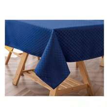 mantel Color Azul Marino de alta durabilidad de 140cm*240cm - Azul - Ver 4