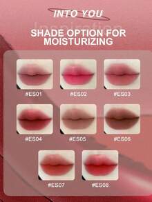 INTO YOU Espresso Matte Velvet Lipstick Lip Mud Soft Smooth Lip Cream Lightweight Liquid Lipsticks Mousse Non-Stick Lip Gloss For Lips And Cheeks(Es06new) - ES06new - 查看 4