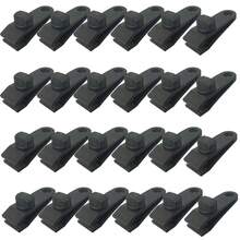 Khóa chịu lực, kẹp chịu được gió mạnh 60mph, phù hợp cho mái hiên, cắm trại ngoài trời, mái che xe caravan, kẹp dây bungee - màu đen - Xem 12