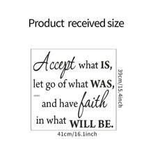 Brodark 励志名言墙贴，适用于卧室、客厅、玄关、宿舍、家居装饰，自粘式