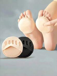 20/10/5/4/2/1 Pairs Forefoot Pads, Anti-Pain Moisture-Wicking Invisible Toe Socks - Multicolor - View 3