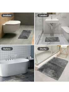 Tapete Mediano 40x60 para decoracion del Hogar Color al Azar - Multicolor - Ver 5