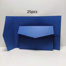 Premium Minimalist Invitation Cards, Envelopes, Invitations, Made Of 250g High-End Specialty Paper - Burgundy - View 14