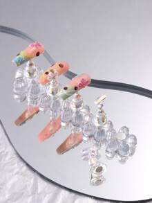 Flower Shape Nail Plate Nail Practice Stand, Unscented, With Magnet, For Nail Painting Practice, Manicure Practice, Sticker Nail Stand, Nail Painting Practice Tool, Paint Stand