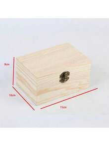 Hộp quà lưu niệm cá nhân hóa cho trẻ em - Khắc tên và ngày tháng, hộp đựng đồ kiểu gỗ sơn trắng dễ thương | Món quà hoàn hảo cho trẻ em (Quà tặng ngày lễ) - Nhiều màu - Xem 12