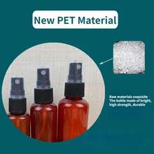 30ML/50ML/100ML Empty Amber Plastic Portable Spray Bottle Sprayer Essential Oil Container Light Resistant Mini Spray Perfume Bottle - Multicolor - View 4