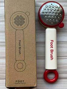 الحياة المنزلية، قطعة واحدة، مبرد كعب القدم متعدد الوظائف لتنظيف تشققات القدم، تصميم إبداعي، مصنوع من مواد بلاستيكية عالية الجودة، مناسب للاستخدام على مدار السنة، مناسب للرجال والنساء، من الضروريات اليومية