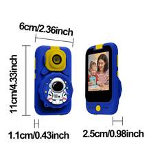 Microscopio para niños con pantalla táctil, [Actualizado 2 en 1 Juguete educativo de ciencia] Microscopio digital para niños y cámara de video HD con 5X de aumento, pantalla táctil de 2.8 pulgadas, lente selfie de 180°, foto de 12MP y grabación de video 1080P | Kit portátil de exploración manual para niños de 3 a 12 años (Elige: Unidad individual o con set de tarjeta de 32GB) | Disponible en rosa, verde, azul - XX-Multicolor - Ver 13