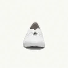 Bzees For LifeStride Niche Sneaker Women 5.5 Bright White Slip On Shoes ZOGG1658 - White - View 5