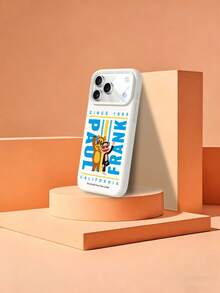 Paul Frank 官方授权液态硅胶手机壳，全包防震摄像头保护，猴子和熊图案，兼容 13/14/15/16/17 Pro Max - 彩色 - 查看 3