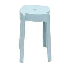 10 Pack Plastic Stackable Stools, 18" Plastic Round Stools, 10Pcs Stackable Colorful Stools - Multicolor - View 6