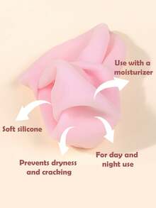 2 Pairs/Set Silicone Moisturizing Exfoliating Gel Heel Socks, Suitable For Removing Calluses, Dead Skin, Protecting Feet, Relieving Pain And Foot Care. Removes Dead Skin, Moisturizes And Soothes, DIY Foot Mask Tool, Suitable For Both Men And Women, An Ideal Gift For Family And Friends, Beauty Salons, And Spas. - Multicolor - View 4