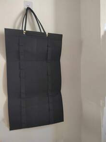 1个壁挂式武术腰带收纳架，便携式空手道腰带展示架，带奖牌挂钩，轻便跆拳道腰带悬挂式展示架，适合武术学习者