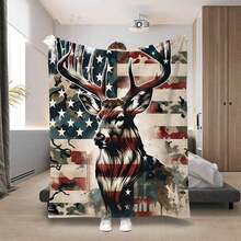 Camouflage Pattern Blanket, Soft Lightweight Throw Blanket, Air-Conditioned Room Blanket, Warm Nap Blanket For Home Office Travel Camping Same Day Cooling Print Flannel Flower Soft Comfortable Warm Napping Throw Dino Blanket,Men Gift,Boyfriend Gift Christmas,Blanket Gifts - Multicolor - View 32