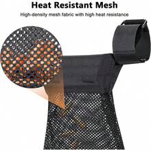 Brass Shell Catcher Bag, Tactical Cartridge Nylon Mesh Collector Casing Brass Catcher For Range Shooting - Black - View 7
