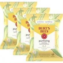 Burts Bees Facial cleansing towelettes sensitive(White Tea Extract 30 Unidad (Paquete de 3)) - Multicolor - Ver 1