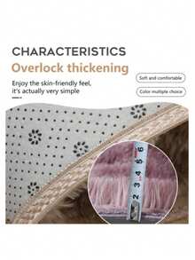 Tapete Mediano 40x60 para decoracion del Hogar Color al Azar - Multicolor - Ver 2