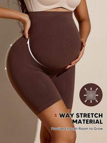 孕妇内裤托腹中长款短裤柔软透气孕妇装