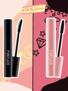 Mascara PINKFLASH, công thức chống thấm nước và mồ hôi, tạo nên hàng mi dày, dài và cong vút, thiết kế cọ chính xác mang lại độ che phủ tự nhiên, lý tưởng cho các bữa tiệc, lễ hội âm nhạc và quà tặng Ngày của Mẹ. - #1 HỒNG - Xem 6
