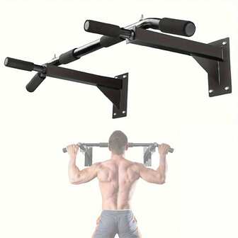 Pull Up Bar Wall Mounted - Multifunctional Wall Mounted Pull Up Bar For Home Gym Workout Strength Training Equipment